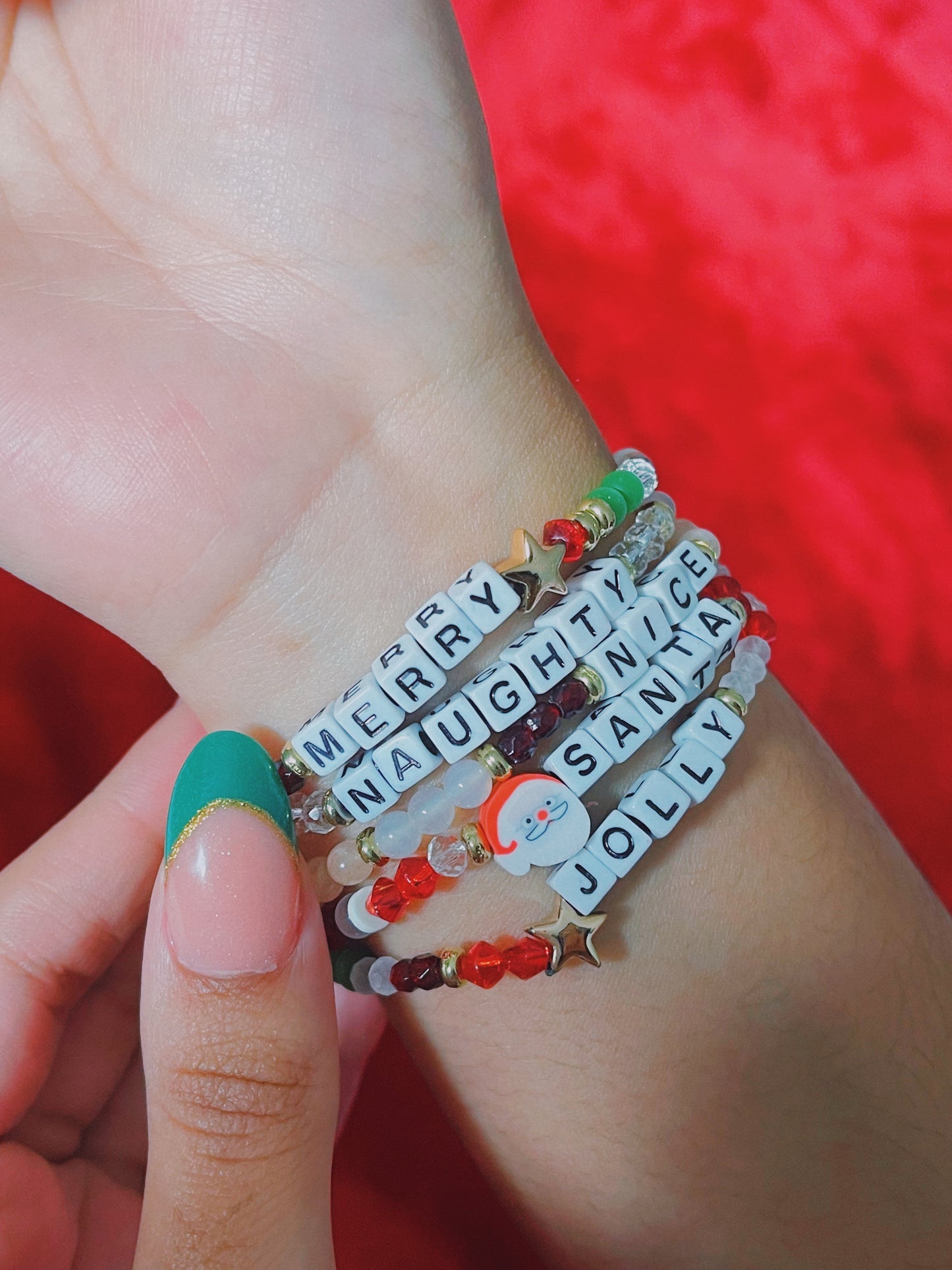 CHRISTMAS BRACELETS