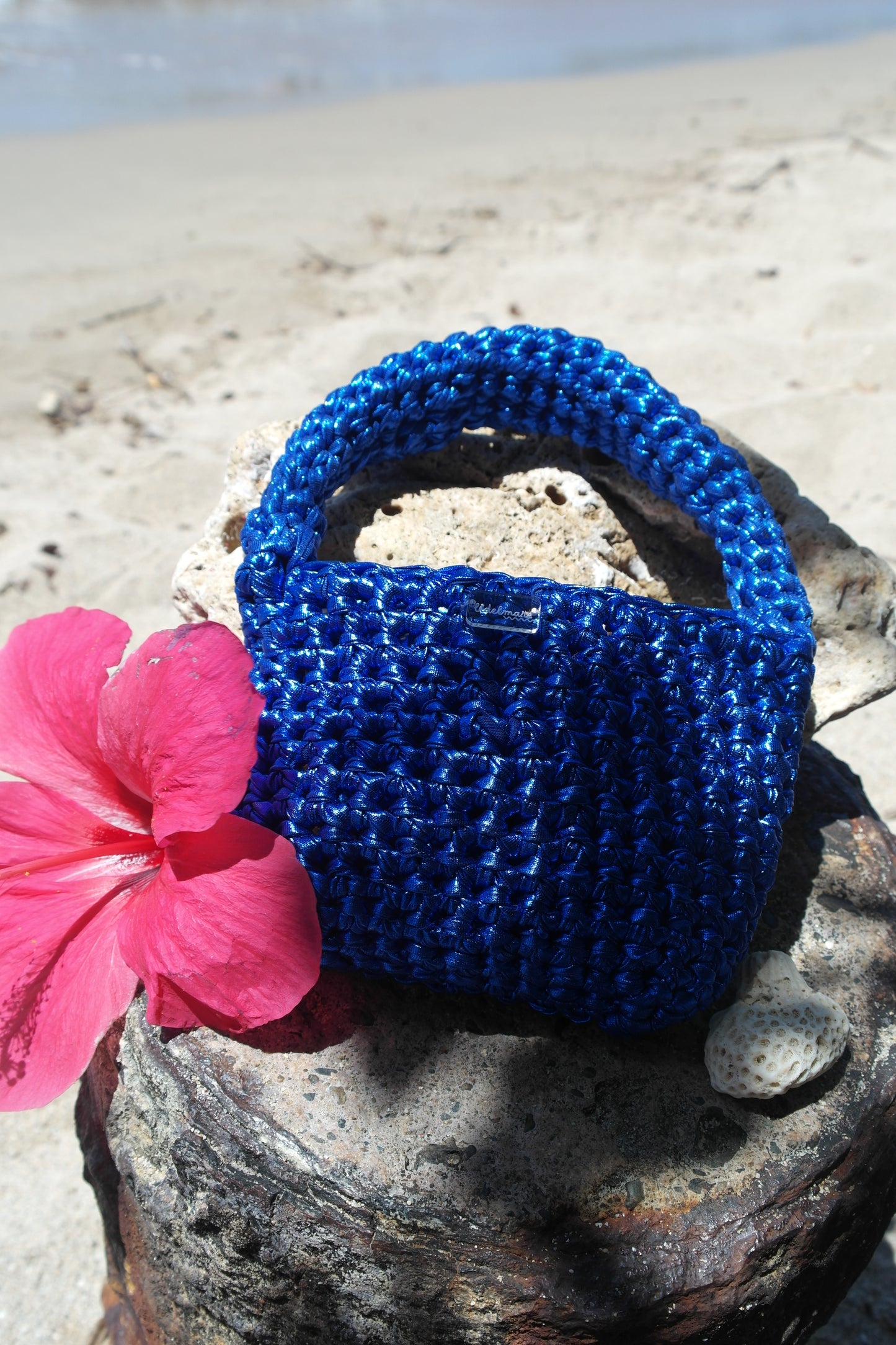 ELECTRIC BLUE BABY BUBBLE BAG