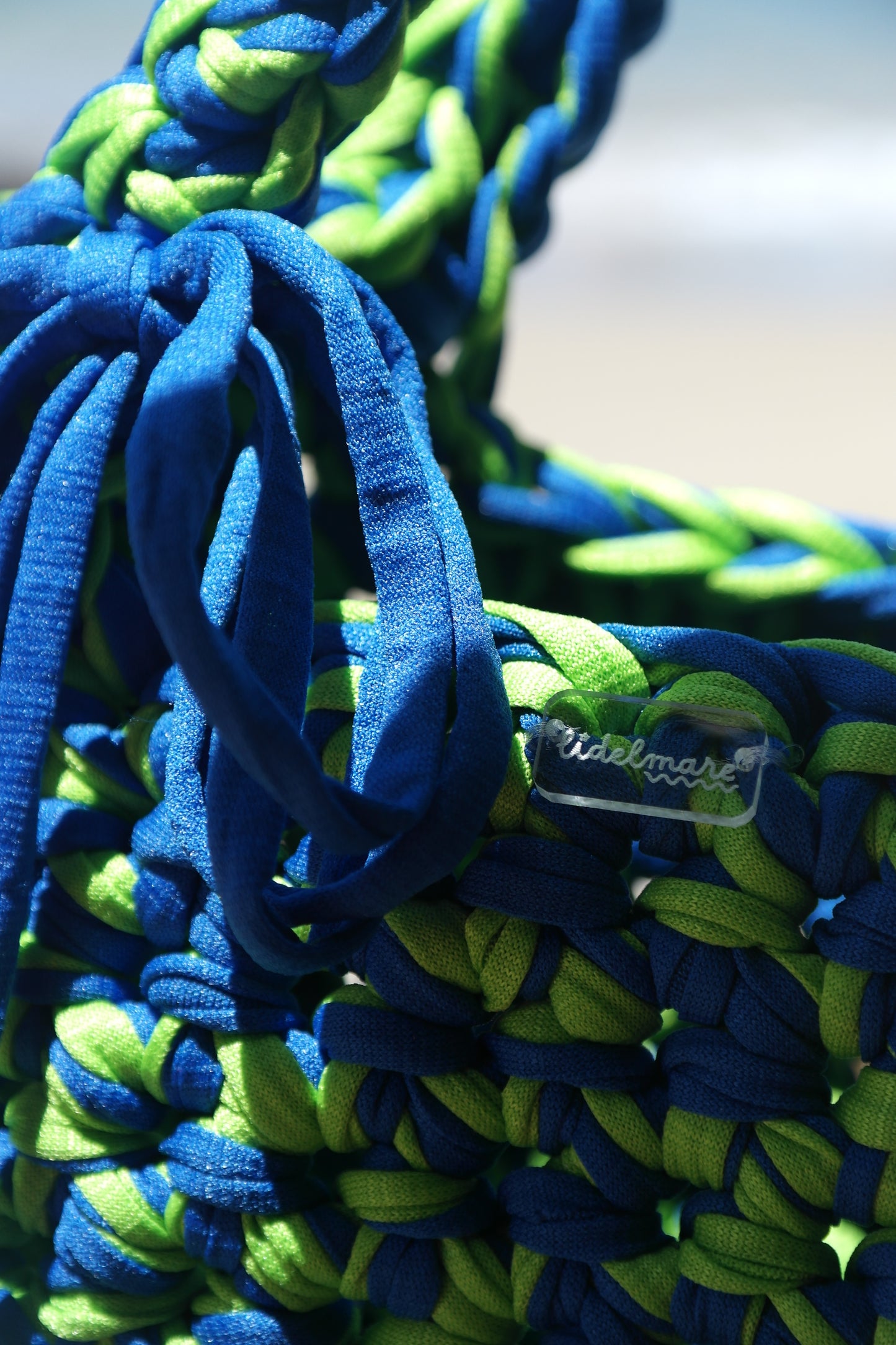 BLUE & GREEN MAXI BAG