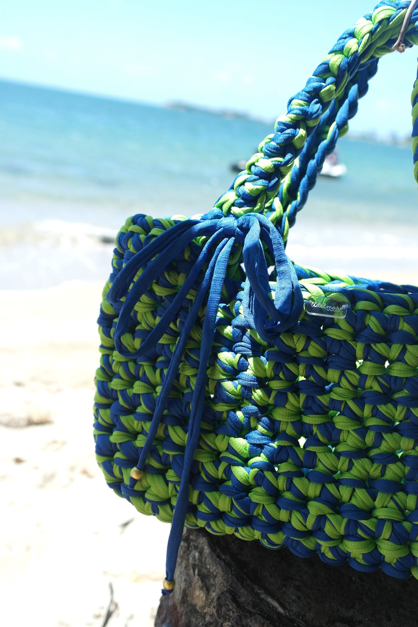 BLUE & GREEN MAXI BAG