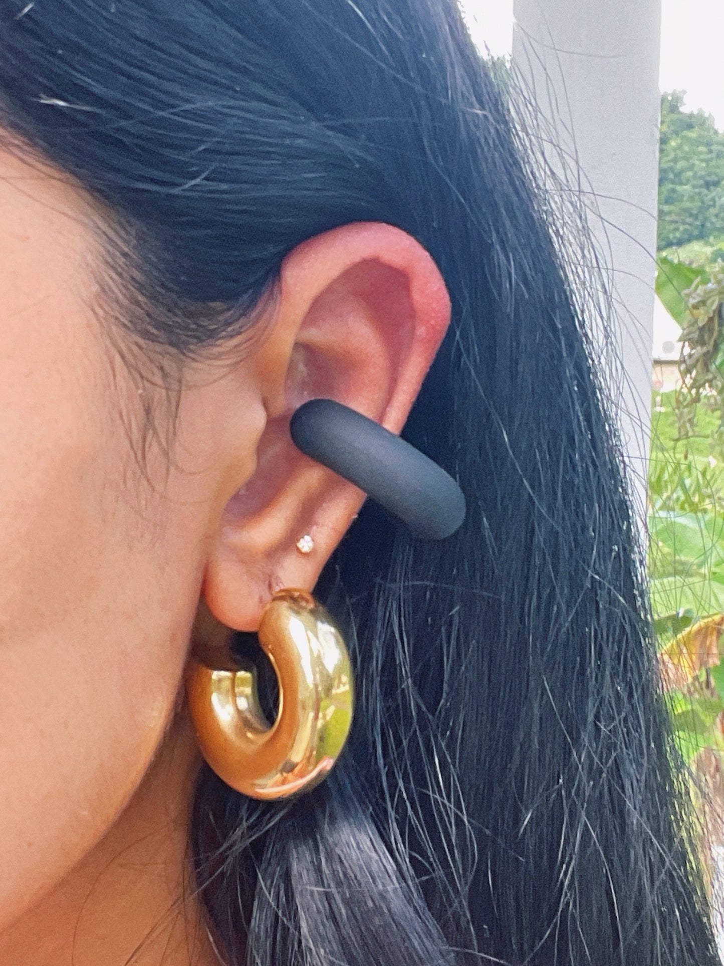 COLORFUL CHUNKY EAR CUFFS