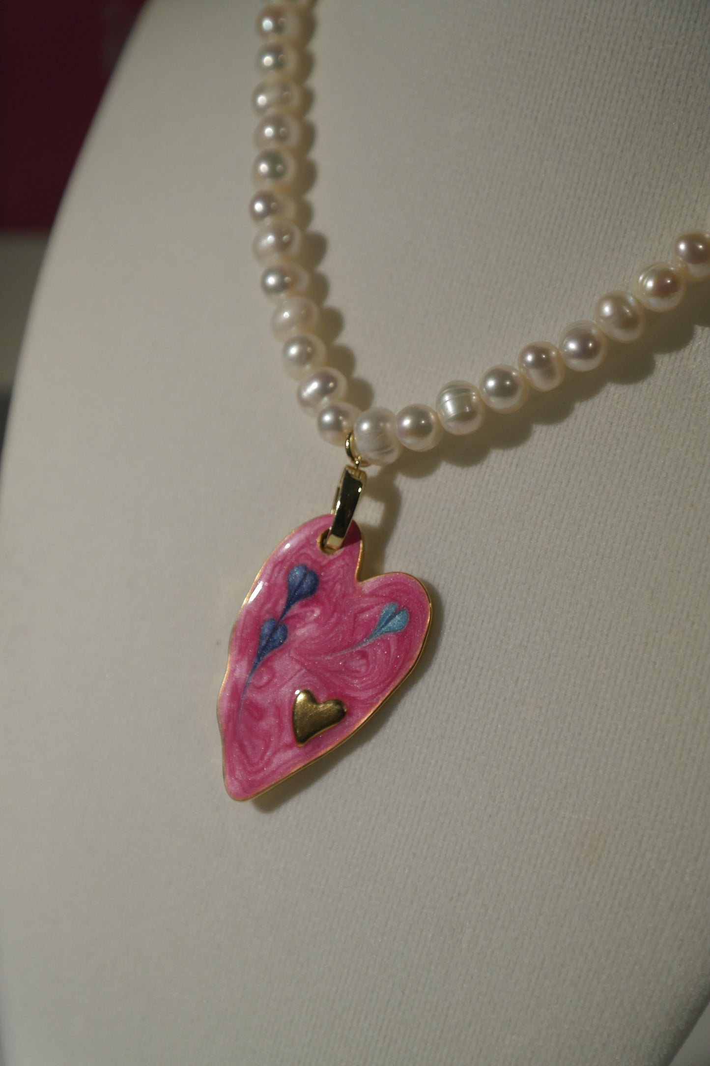 CORAZÓN DE PERLA NECKLACE