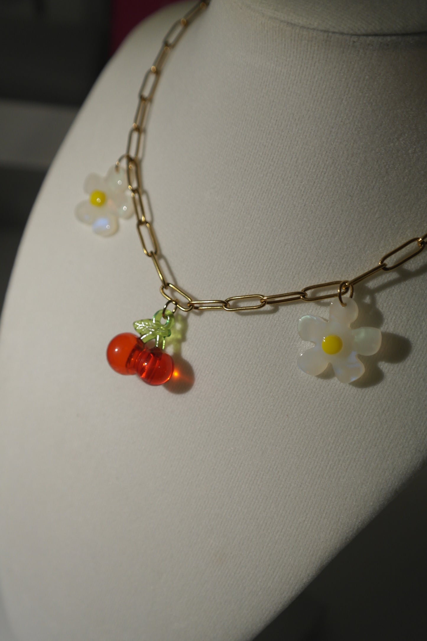 CHERRY ON TOP NECKLACE