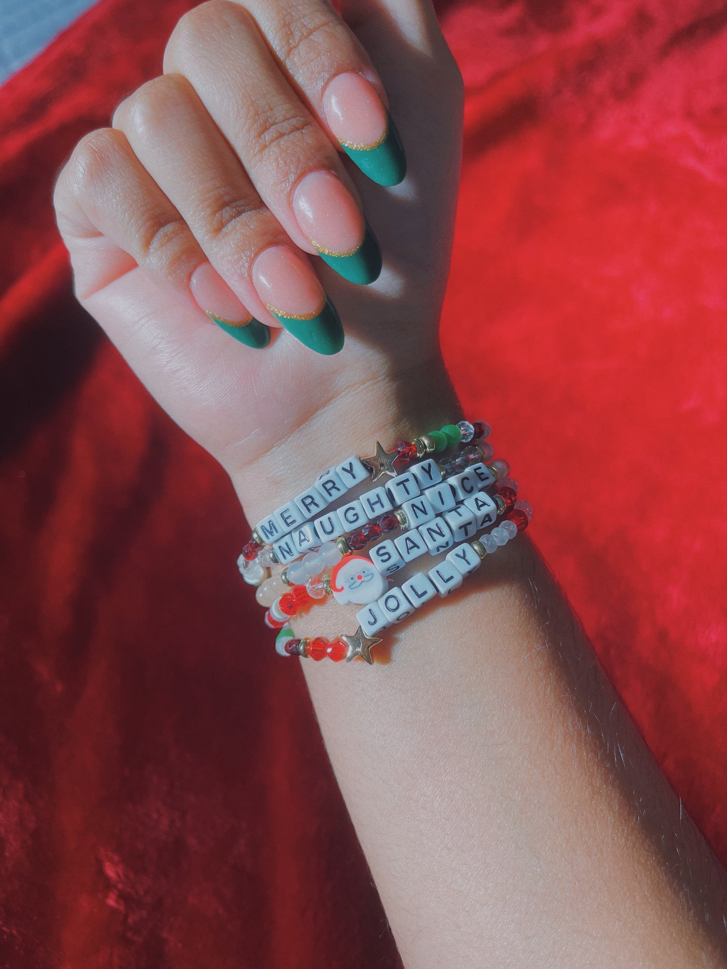 CHRISTMAS BRACELETS