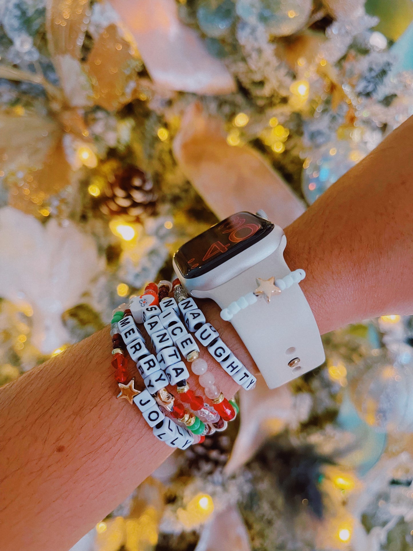 CHRISTMAS BRACELETS