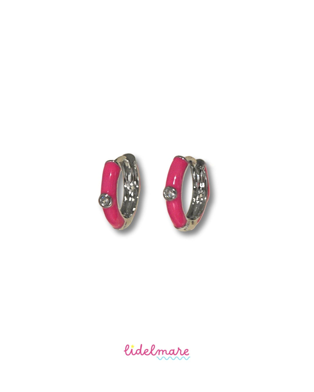 SPARKLE HOOP EARRINGS