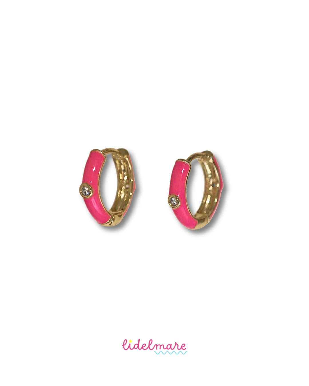 SPARKLE HOOP EARRINGS