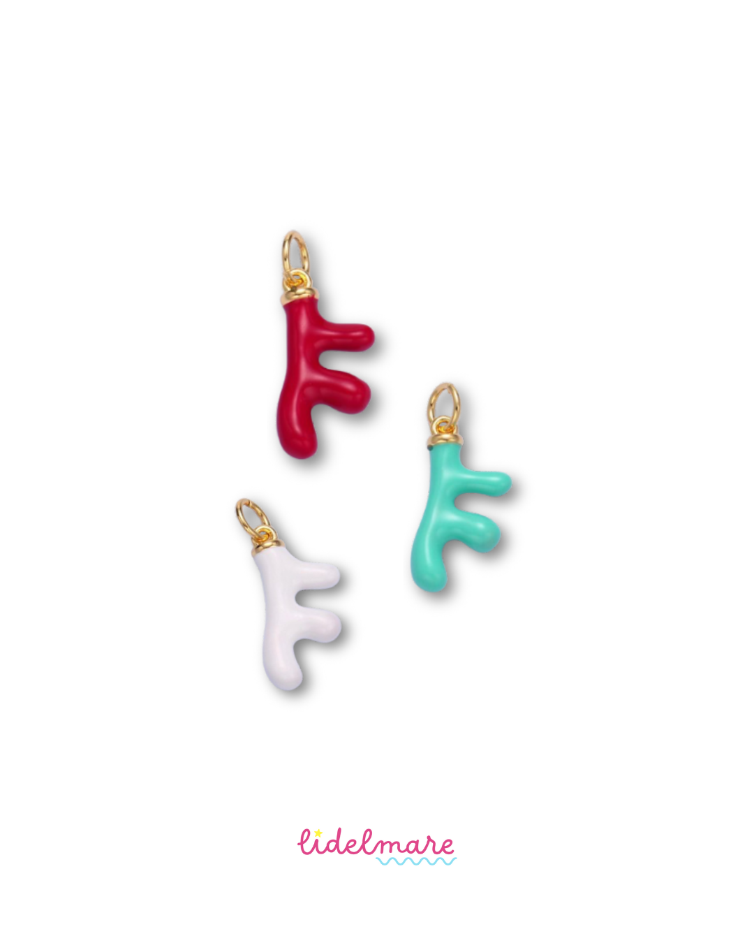 CHUNKY CORAL CHARM