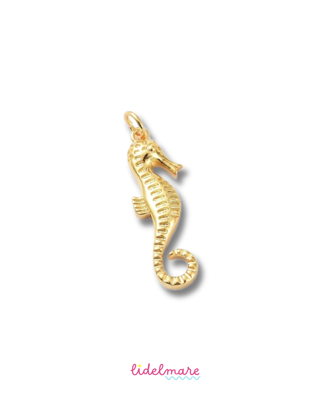 GOLD SEAHORSE CHARM