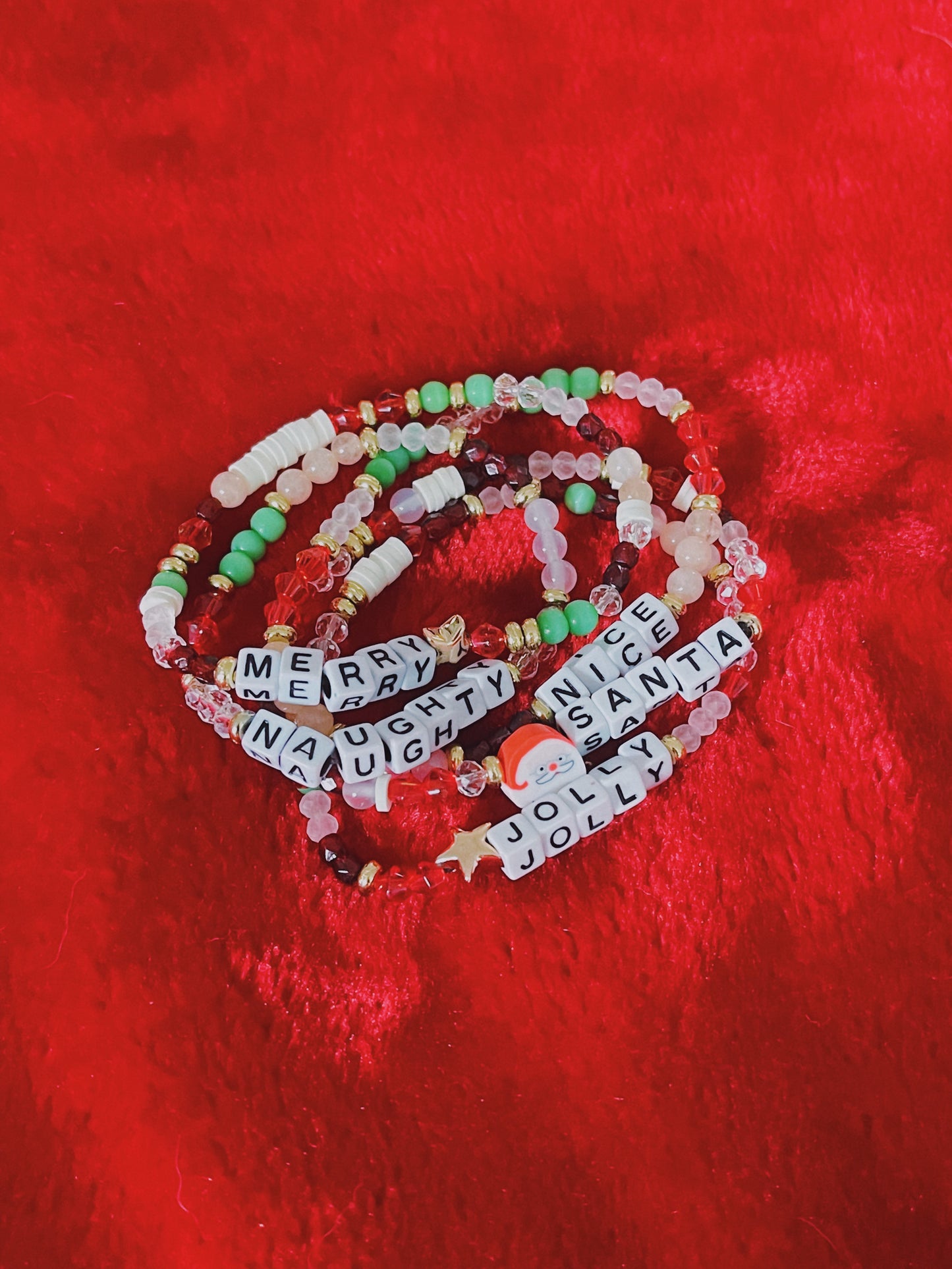 CHRISTMAS BRACELETS