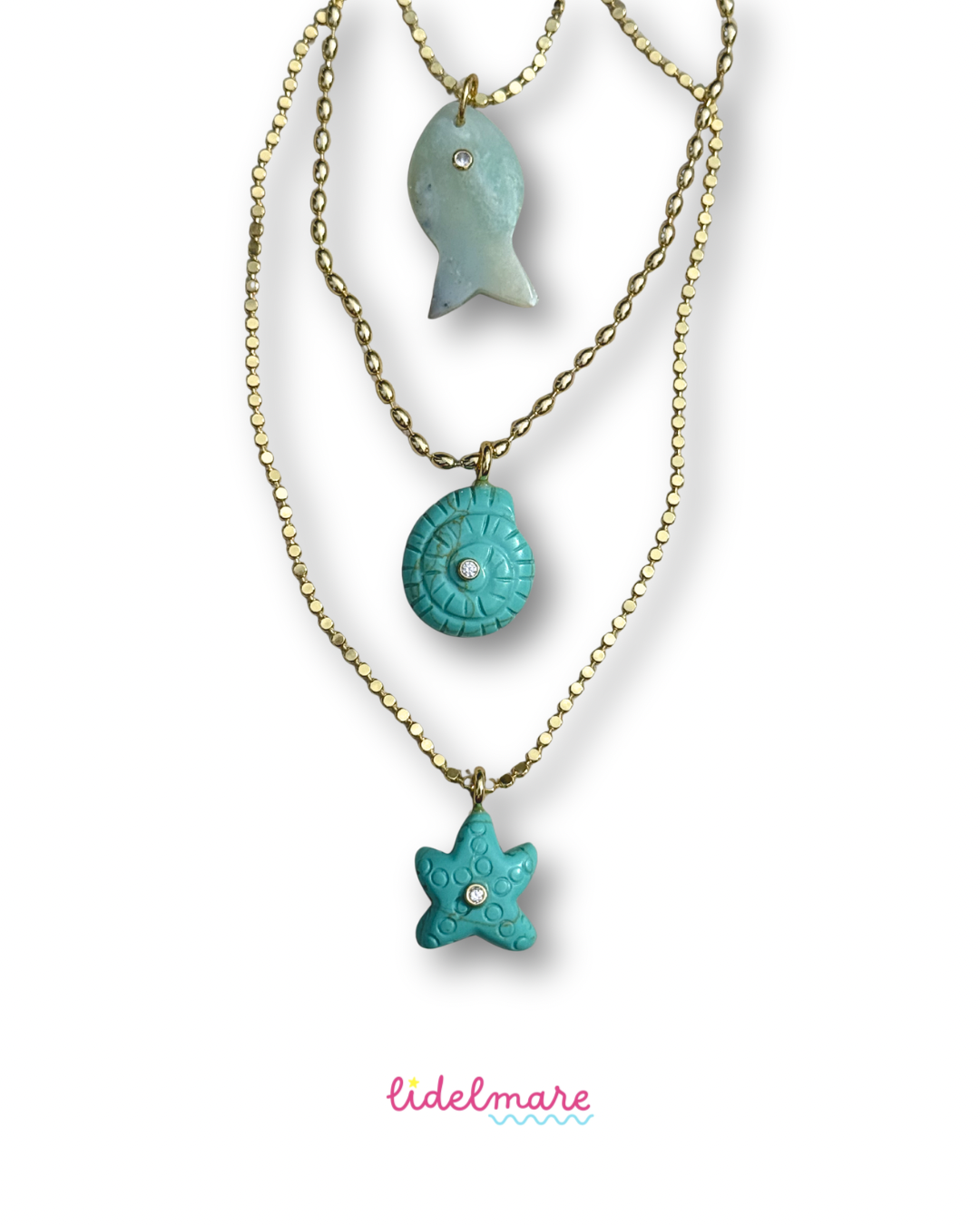 PLAYA TURQUESA NECKLACES