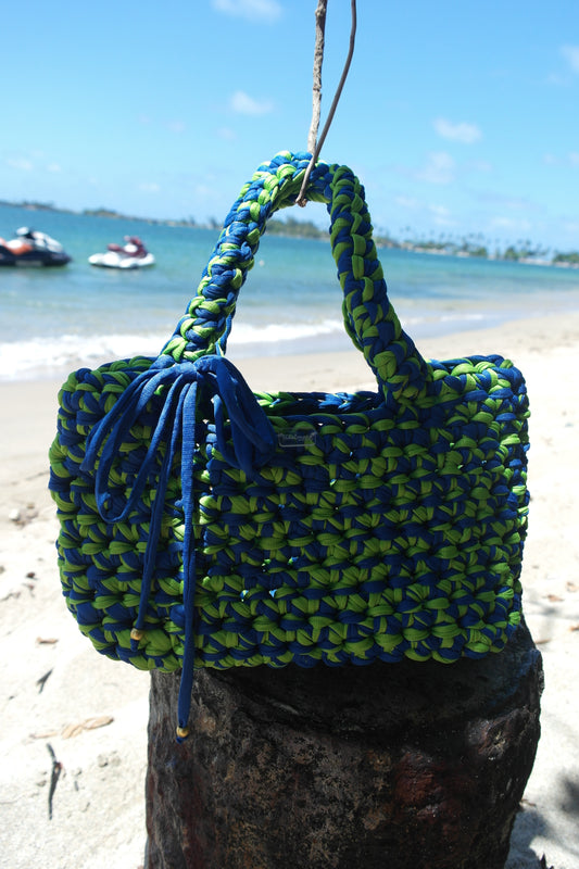 BLUE & GREEN MAXI BAG