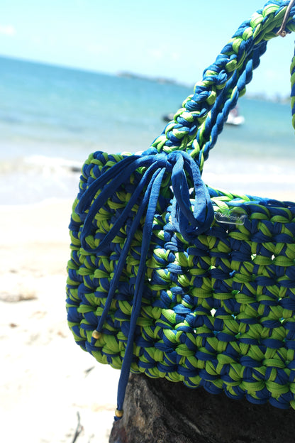 BLUE & GREEN MAXI BAG