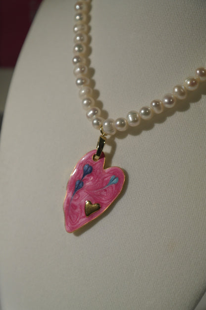 CORAZÓN DE PERLA NECKLACE