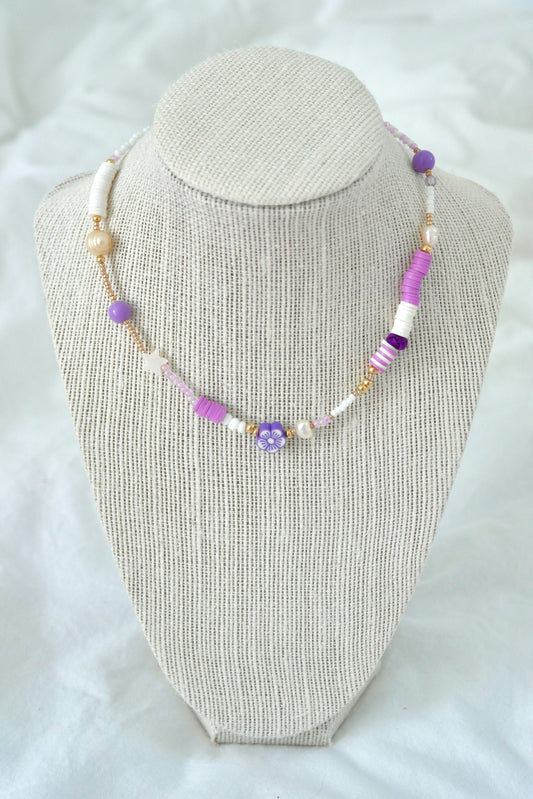 LAVENDER HAZE NECKLACE