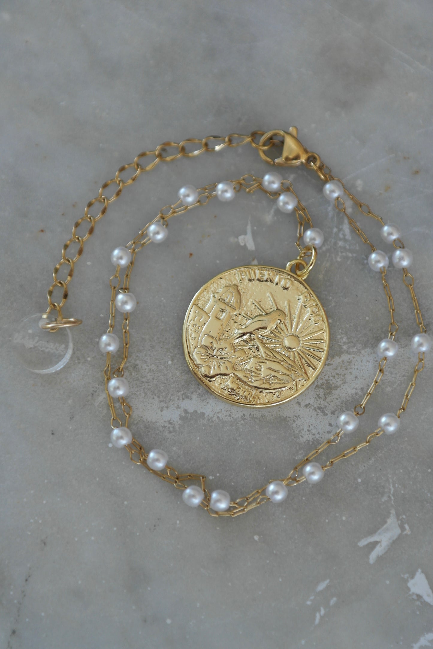 PR COIN NECKLACE