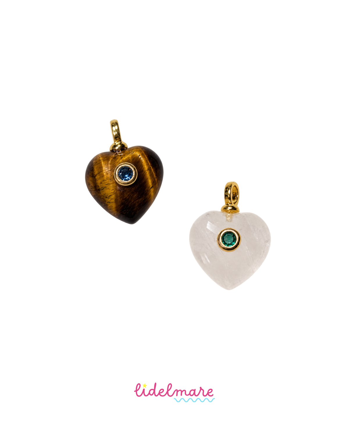 HEART STONE PENDANT