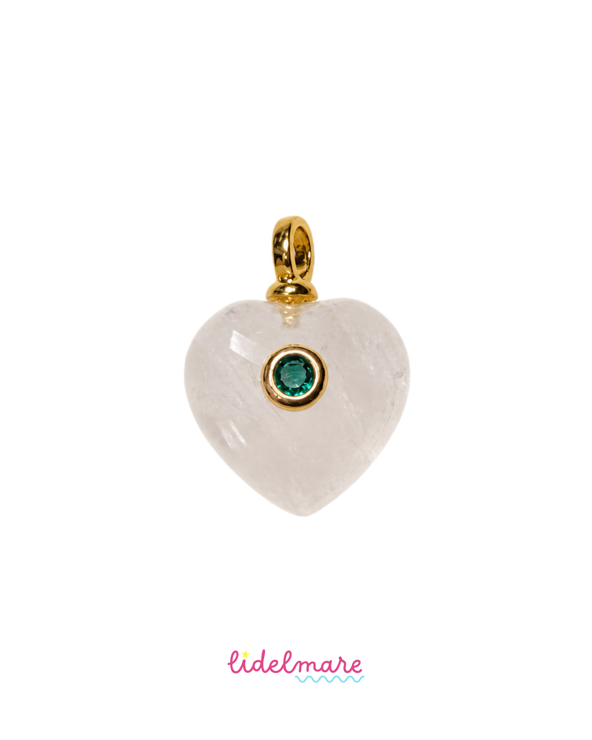 HEART STONE PENDANT