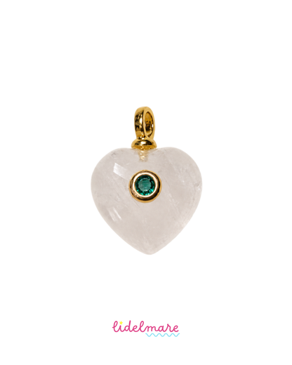 HEART STONE PENDANT