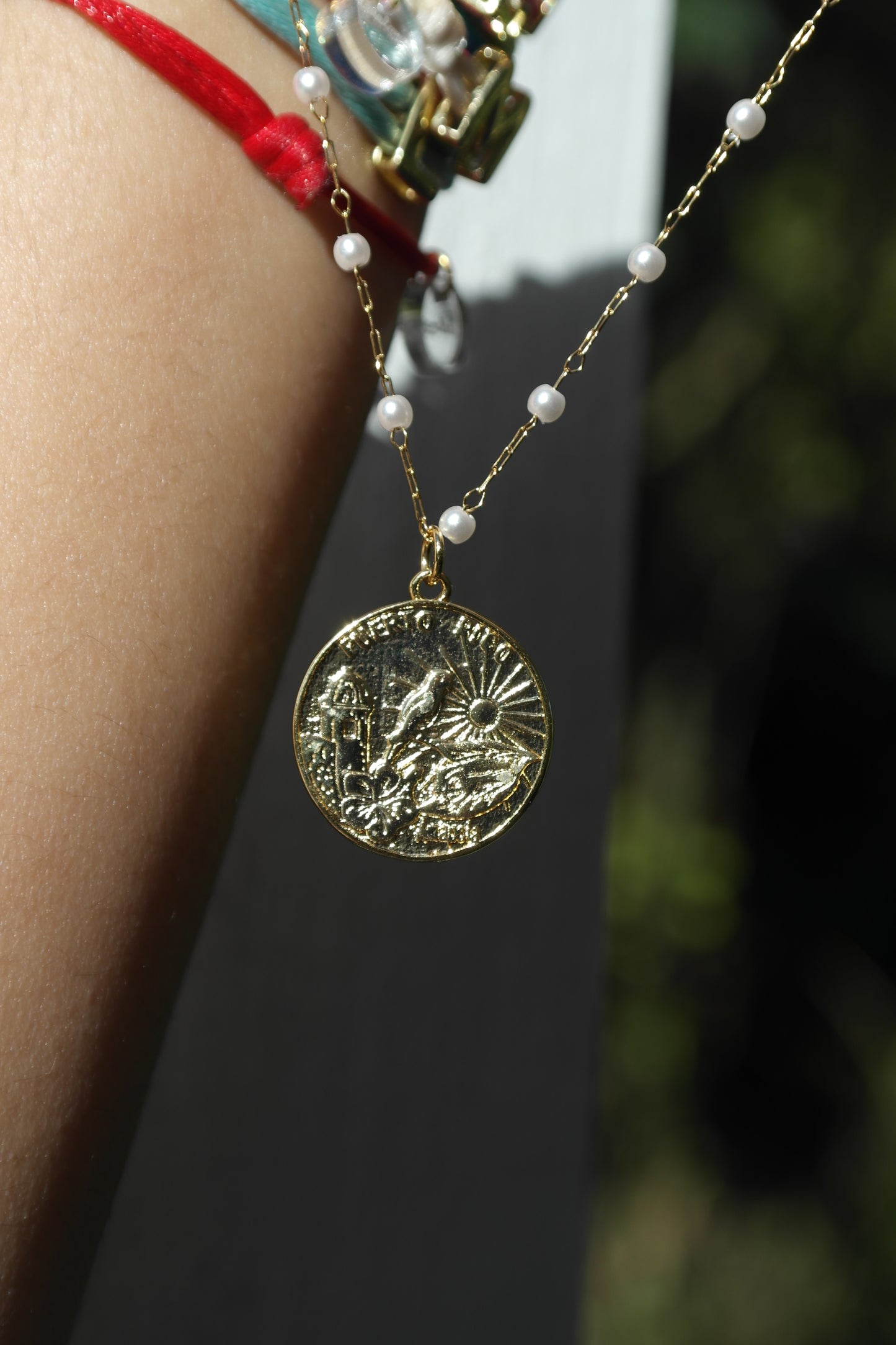 PR COIN NECKLACE