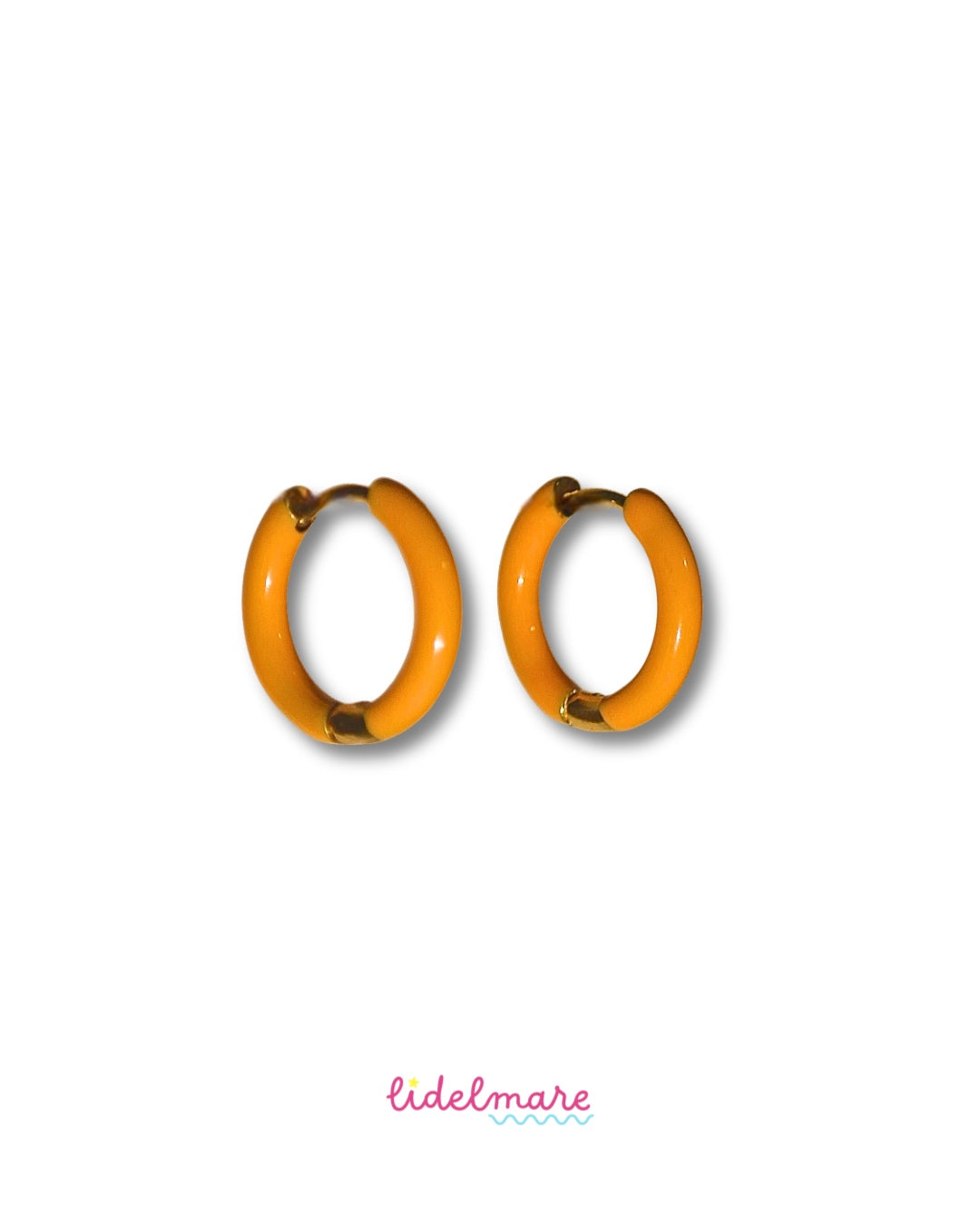 COLORFUL HOOP EARRINGS