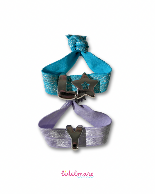 *PLATA* XL LETRA BRACELET (PRE-ORDER)