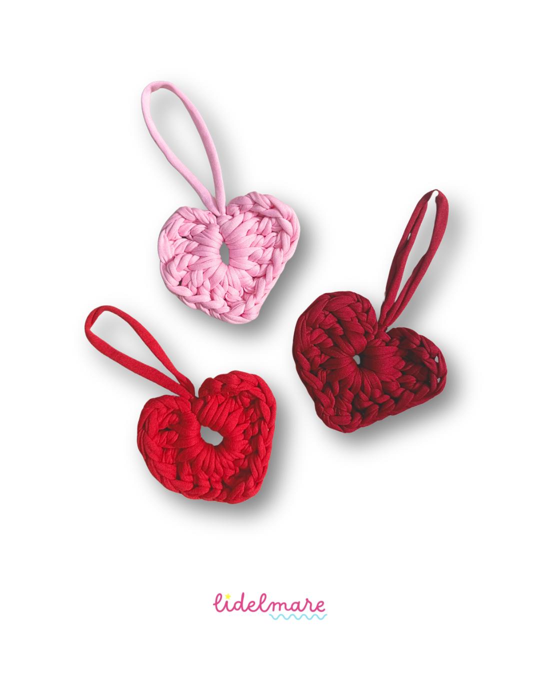 CORAZÓN CROCHET BAG CHARMS