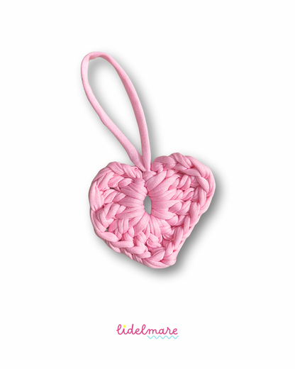 CORAZÓN CROCHET BAG CHARMS