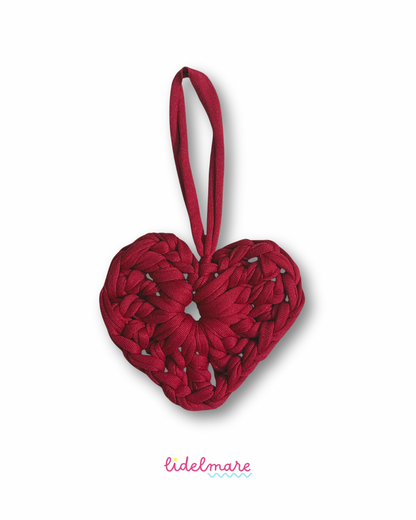 CORAZÓN CROCHET BAG CHARMS