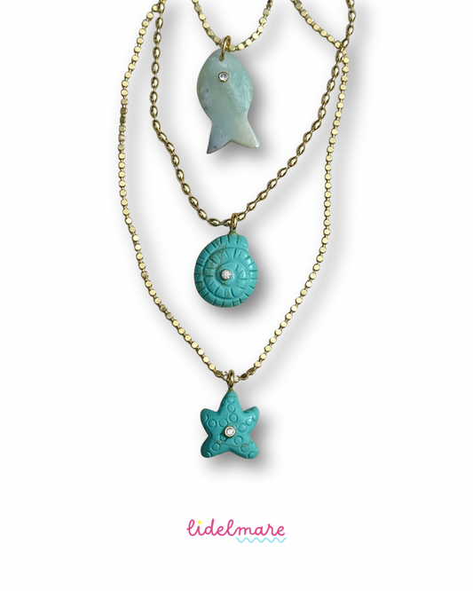 PLAYA TURQUESA NECKLACES