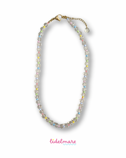 MULTI CRYSTAL NECKLACE