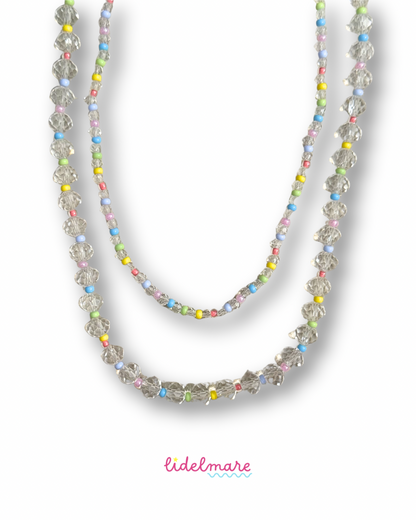 MULTI CRYSTAL NECKLACE