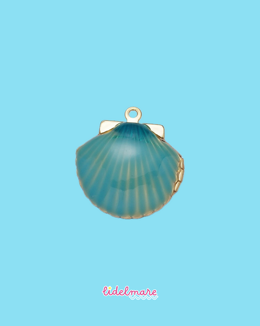 SHELL LOCKET CHARM