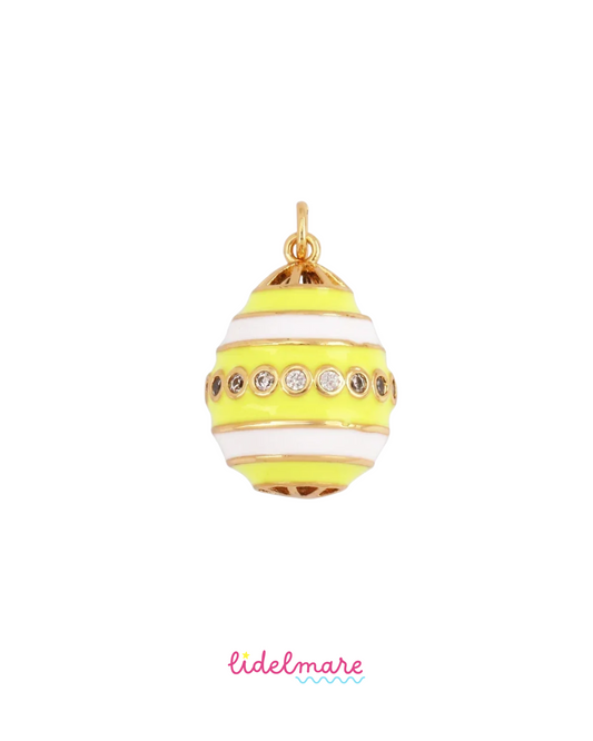 YELLOW EGG PENDANT